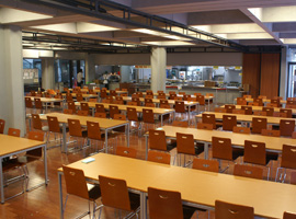 学習センター内の食堂